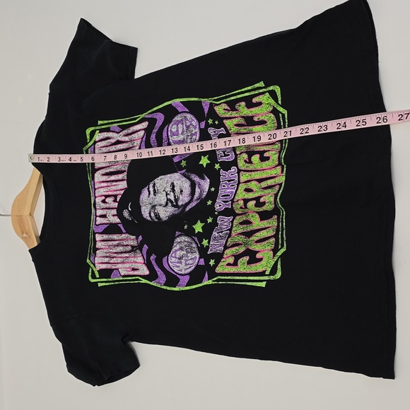 NWOT Jimi Hendrix Graphic New York Experience Short Sleeve Tshirt Black SZ Small - Picture 12 of 13